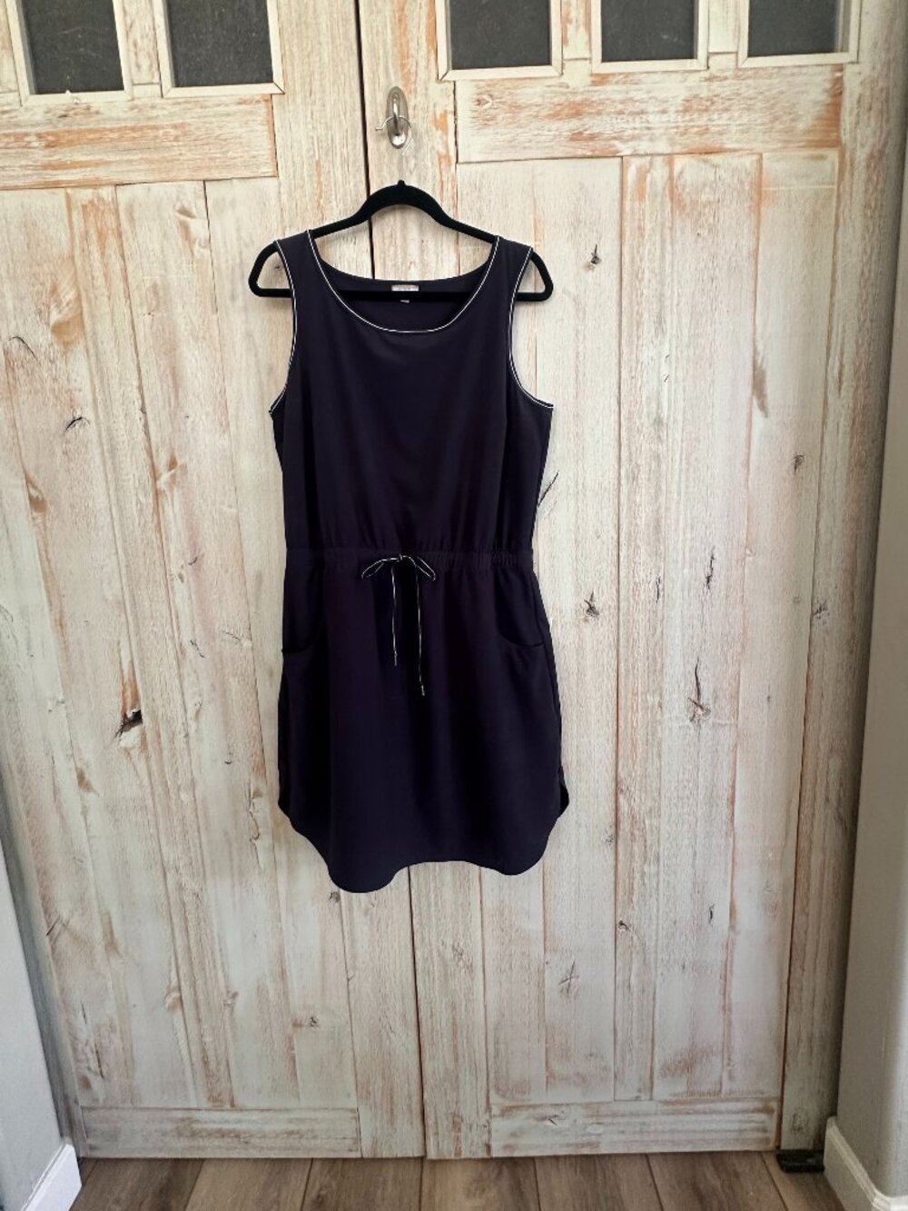 Navy Blue Talbots Stretch Athletic Dress - L